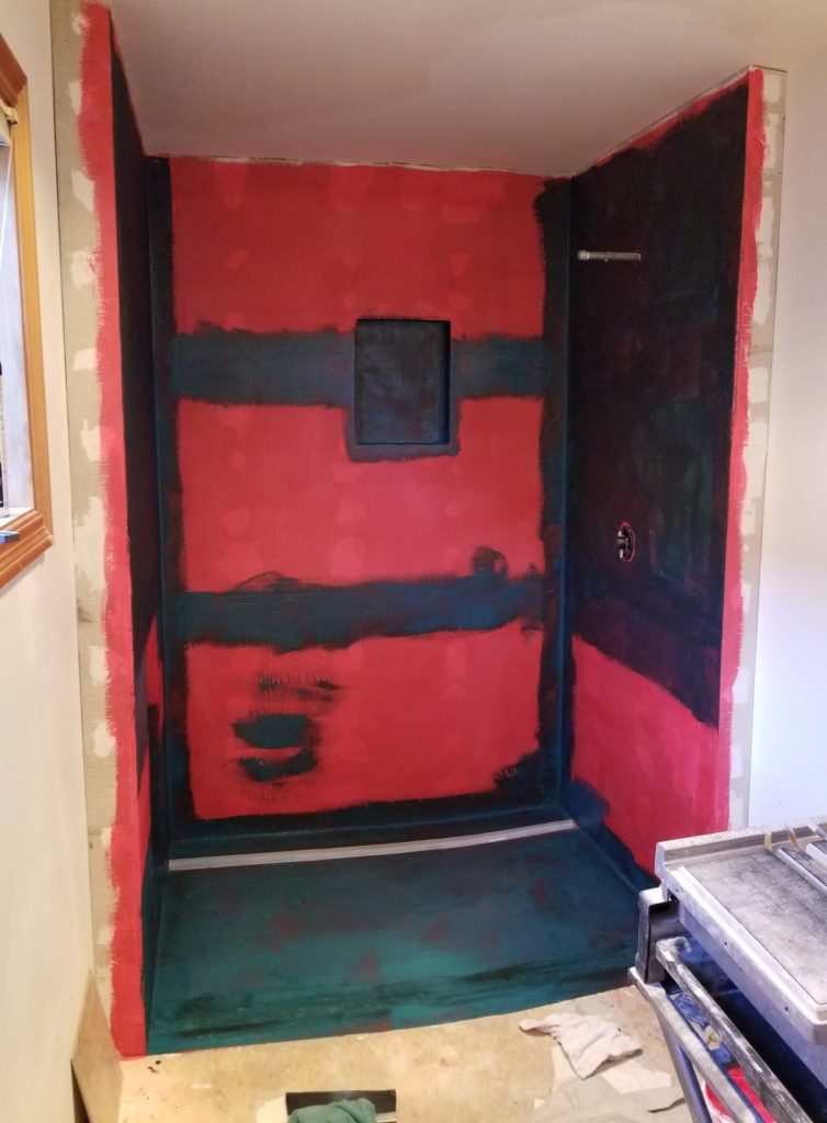 Build New Shower Construction Bozeman Contractor